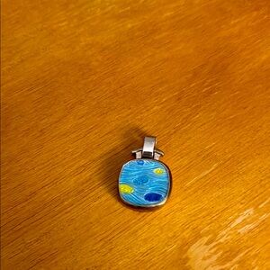 Reversible Sterling Pendant - Enamel
Design and Tree of Life

MISC1